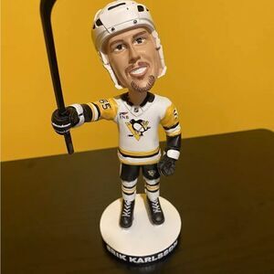New SGA Pittsburgh Penguins Erik Karlsson 65 Bobblehead 2023/24 NHL Bobble Head
